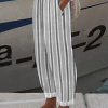 Casual Striped Pants