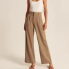 WOMEN'S EFFORTLESS TAILORED WIDE LEG PANTS
