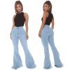 BASICS High-waisted High Stretchy Flared Jeans