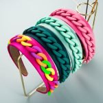 Fashionable Macaron Color Headband Hairband Headpiece Hair Accessary for Women Girl