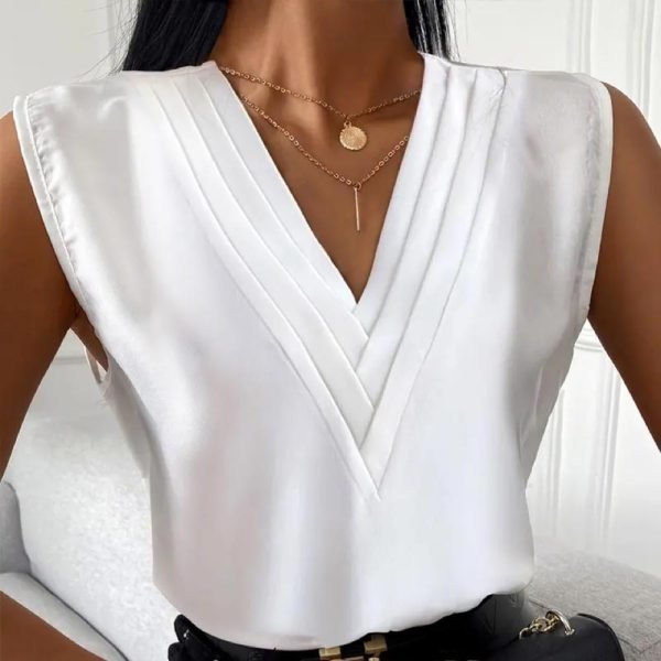 Comfy Plain Sleeveless Top