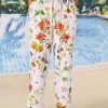 Floral Loose Casual Pants