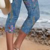 Loose Printing Vacation Leggings
