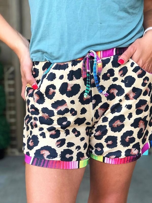 Women's Wide Leg Shorts Casual Shorts Black White Yellow Beach Wear Casual Holiday Vacation Weekend Side Pockets Print Micro-elastic Short Comfort Graphic S M L XL 2XL